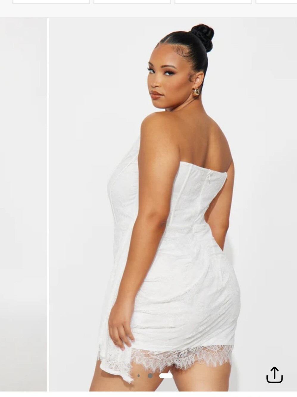 Always Sweet Corset mini dress - Picture 2 of 10